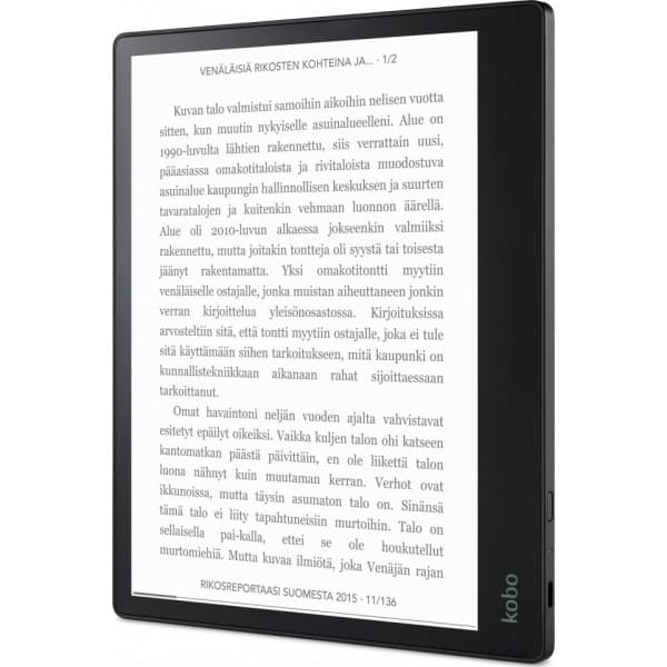 Kobo Elipsa 10,3" -e-boks läsare Svart, Blå