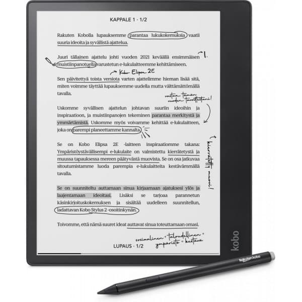 Kobo Elipsa 2E -e-bokläsare