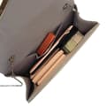 Miniatyrbild 3 av 4: Silver Glitter Patent Evening Wedding Handväska Clutch för kvinnor