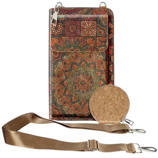 "Sacoche - AVIZAR - Mandala - Liège - Bandoulière - Tredubbel Magnetfack"