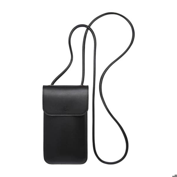 Axelrem väska för smartphone - svart