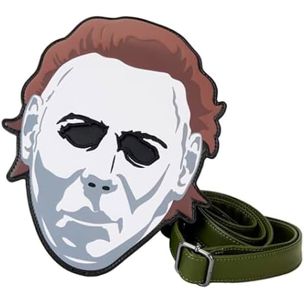 Sidsväskan Halloween Michael Myers Mask Glow, multicolor, One size