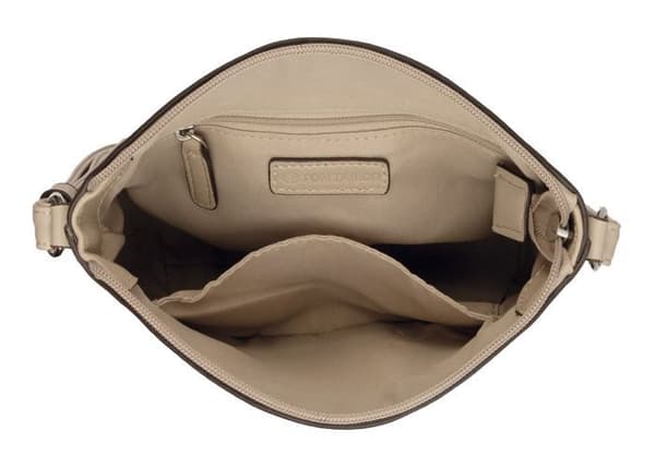 TOM TAILOR Axelsäck bandoulière taupe för kvinnor - Amaris Cross Bag S Taupe 295767