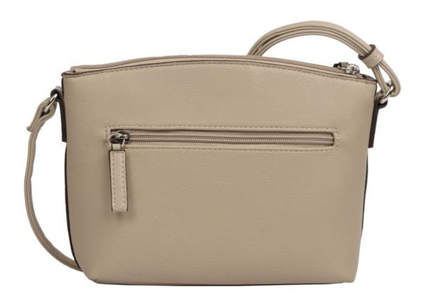 TOM TAILOR Axelsäck bandoulière taupe för kvinnor - Amaris Cross Bag S Taupe 295767
