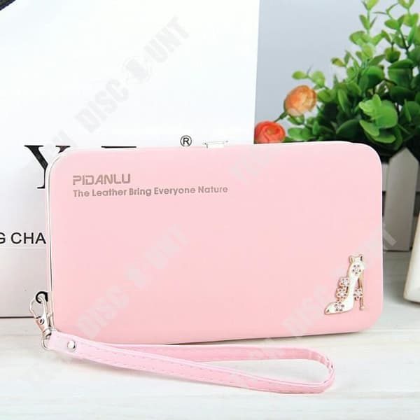 TD® Wallet högklackat dam clutch handväska Koreansk mobiltelefonväska kvinnor
