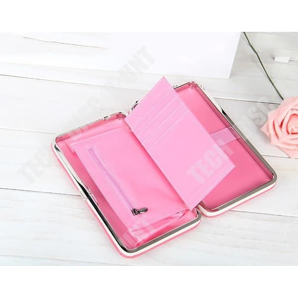 TD® Wallet högklackat dam clutch handväska Koreansk mobiltelefonväska kvinnor
