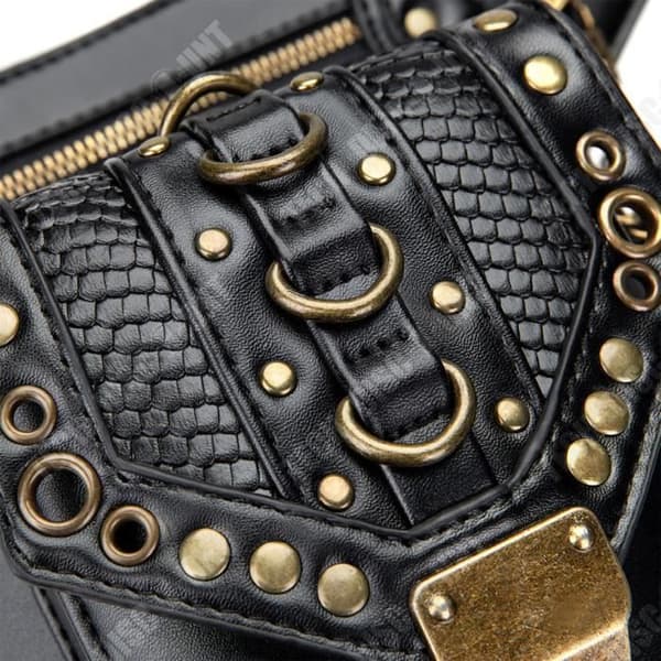 TD® Kedjeväska dam liten väska steampunk retro lokomotiv diagonal väska dam axel Messenger bag kvinnlig midjeväska Rekommendera