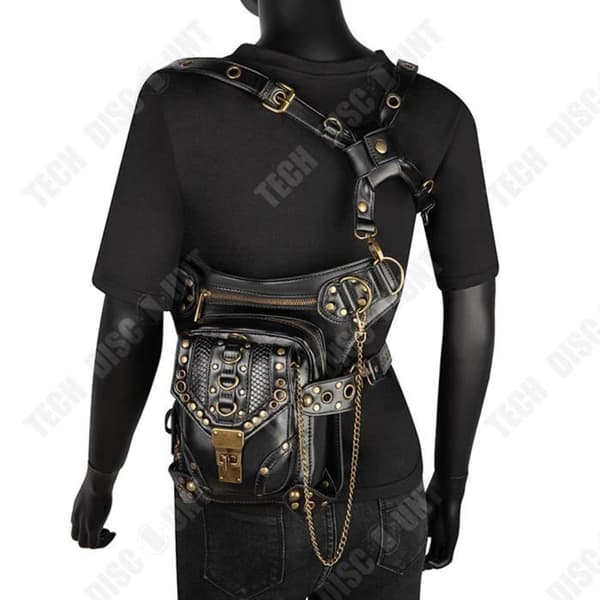 TD® Kedjeväska dam liten väska steampunk retro lokomotiv diagonal väska dam axel Messenger bag kvinnlig midjeväska Rekommendera