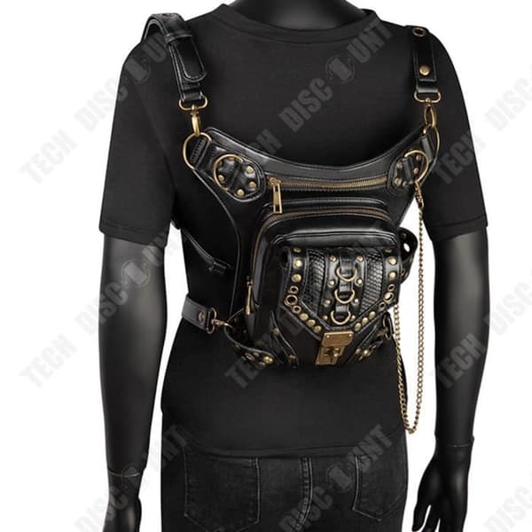 TD® Kedjeväska dam liten väska steampunk retro lokomotiv diagonal väska dam axel Messenger bag kvinnlig midjeväska Rekommendera