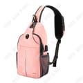 Miniatyrbild 1 av 4: TD Liten crossbody väska dam axelväska axelväska för kvinnor ryggsäck med hudvänlig axelrem rosa