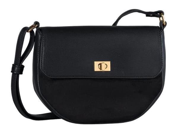 TOM TAILOR Axellykt väska i svart för kvinnor - Taya Saddle Bag 296163