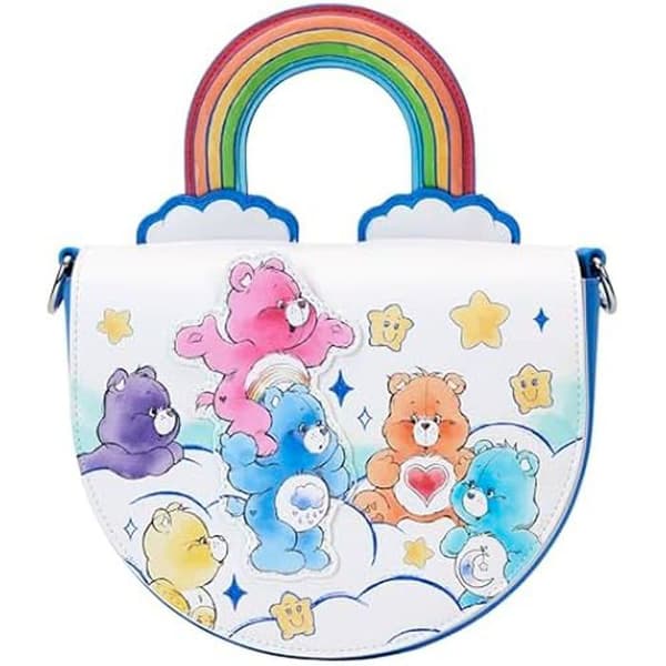 Axelväska - LOUNGEFLY - Care Bears - Flerfärgad - Syntetisk - Dragkedja