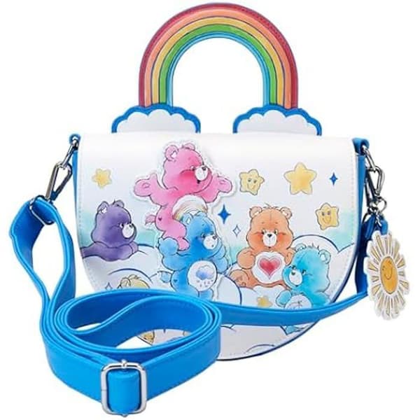 Axelväska - LOUNGEFLY - Care Bears - Flerfärgad - Syntetisk - Dragkedja