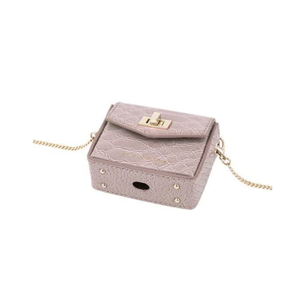 Miniaxelremsväska AirPods IDEAL OF SWEDEN - Rosa