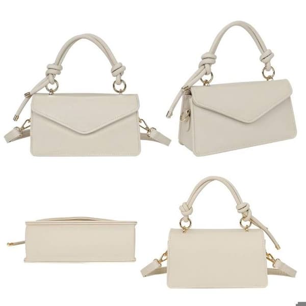 Aftonväska - Gallantry - Beige - Justerbar Rem - Syntetisk - Elegant och Praktisk