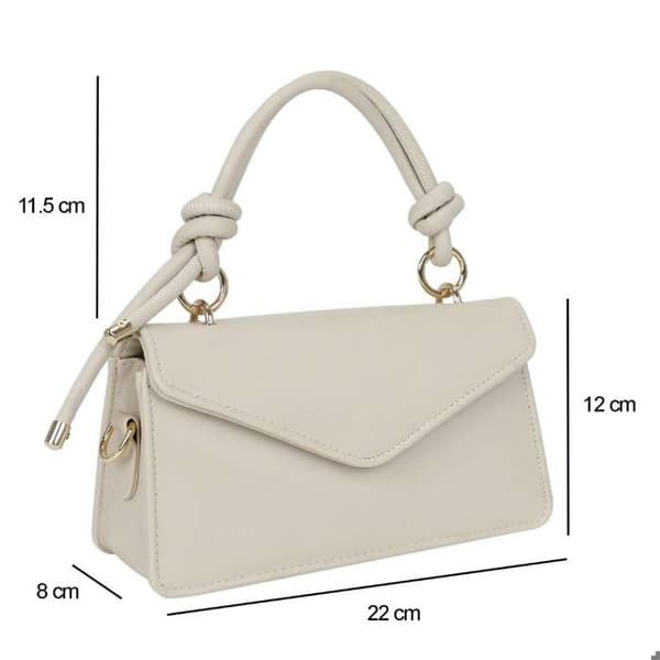 Aftonväska - Gallantry - Beige - Justerbar Rem - Syntetisk - Elegant och Praktisk