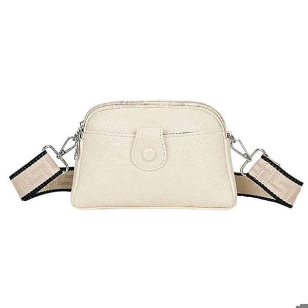 Elegant och Mångsidig Axelväska för Kvinna Gallantry Beige