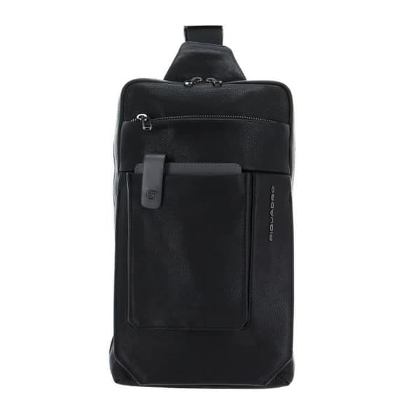PIQUADRO Tallin Mono Sling Bag Nero [139951] - axelväska handväska