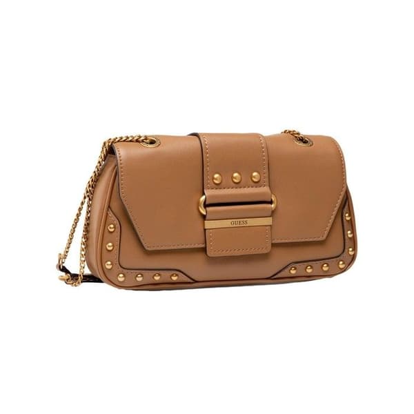 GUESS Greta Convertible Xbody Flap Cognac [134447] - axelremsväska bandoulierväska