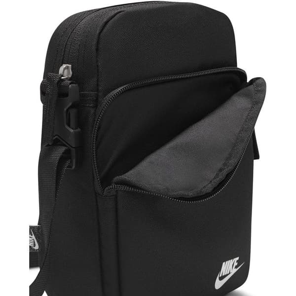 Axelväska - Nike - HERITAGE CROSSBODY - Svart - 100 % polyester - Justerbar rem