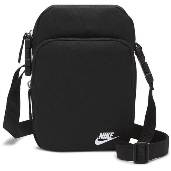 Axelväska - Nike - HERITAGE CROSSBODY - Svart - 100 % polyester - Justerbar rem