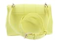 Miniatyrbild 3 av 4: Axelväska - VALENTINO - Divina Crossbody Bag - Ljusgul - 100% polyuretan - 23x15x8 cm