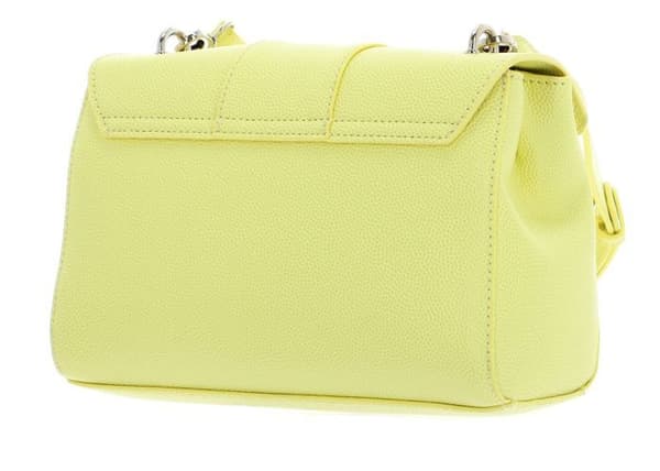 Axelväska - VALENTINO - Divina Crossbody Bag - Ljusgul - 100% polyuretan - 23x15x8 cm