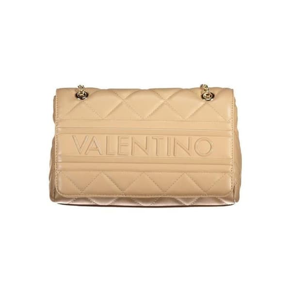 Axelväska - VALENTINO - Ada Crossbody - Beige - 100% polyuretan - 26x16,5x8 cm
