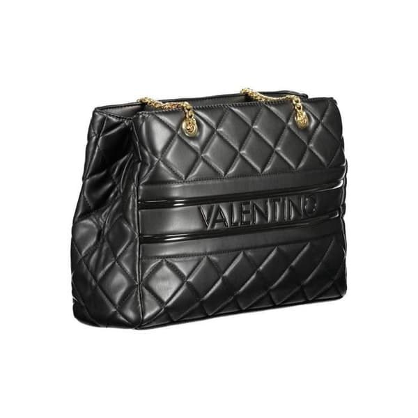 Axelväska - VALENTINO - Ada Shopping Bag - Svart - 100% polyuretan - A4-format
