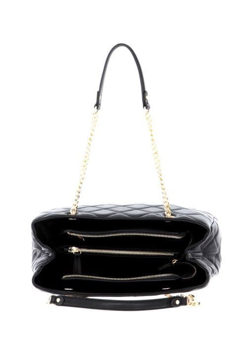 Axelväska - VALENTINO - Ada Shopping Bag - Svart - 100% polyuretan - A4-format
