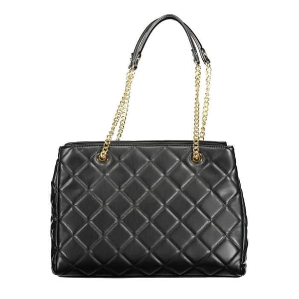 Axelväska - VALENTINO - Ada Shopping Bag - Svart - 100% polyuretan - A4-format
