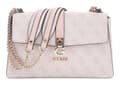 Miniatyrbild 1 av 3: GUESS Väska för axeln gammal ros vit för kvinnor - Zamira Convertible Xbody Flap Bag Orchid Logo 300593