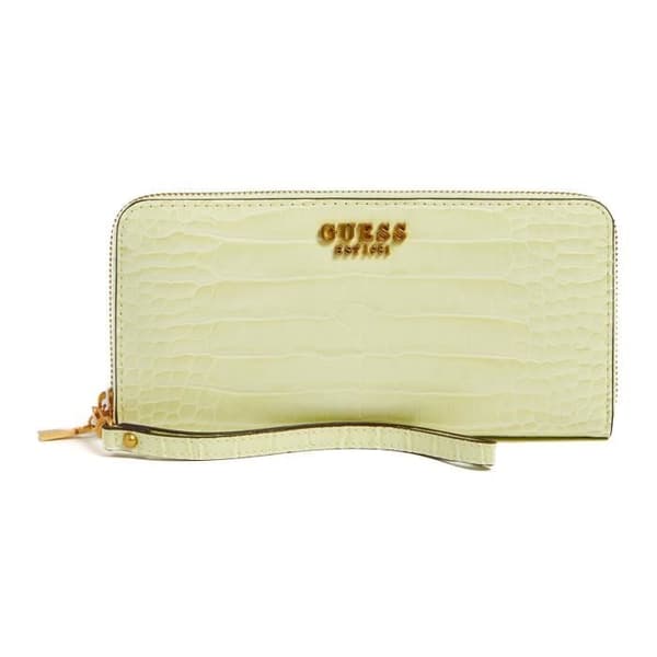 GUESS Laurel Large Zip Around L Ljus Lime [172160] - plånbok plånbok