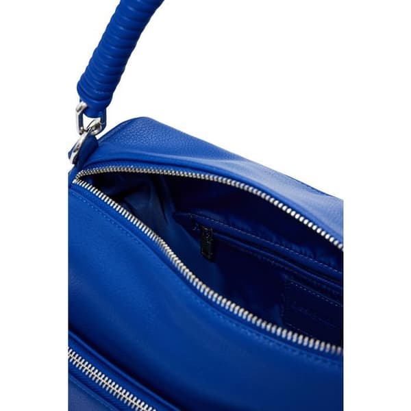 Desigual Axelremsväska blå för kvinnor - Fantasy Half Banana Handbag Royal 310872