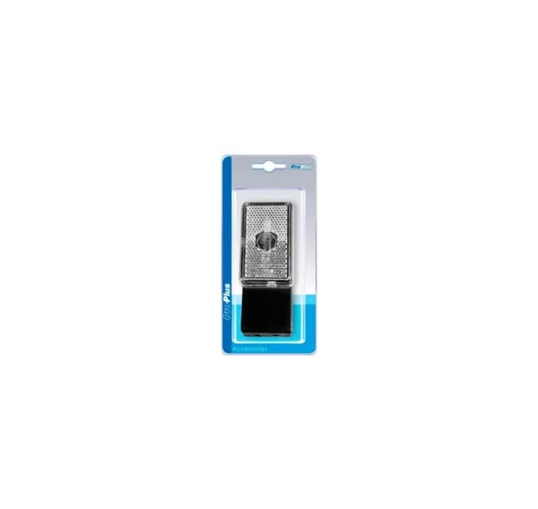 Frontmarkeringslys hvit 110x45x51mm