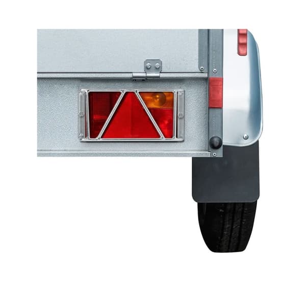 Trailer brandsikring 238x132x58mm blank