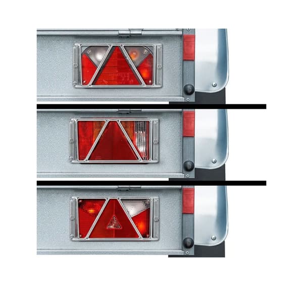 Trailer brandsikring 238x132x58mm blank