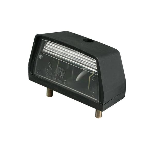 Vogn nummerplade lys hvid 12V