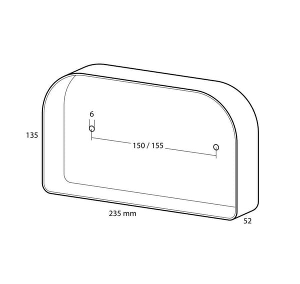 Delux bakljus 12V