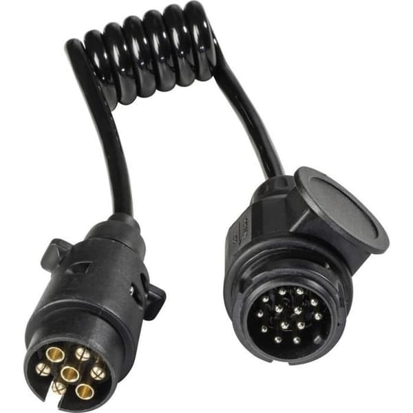 Adaptör för släp - Schwabe 61475 - hane 13-polig - hane 7-polig