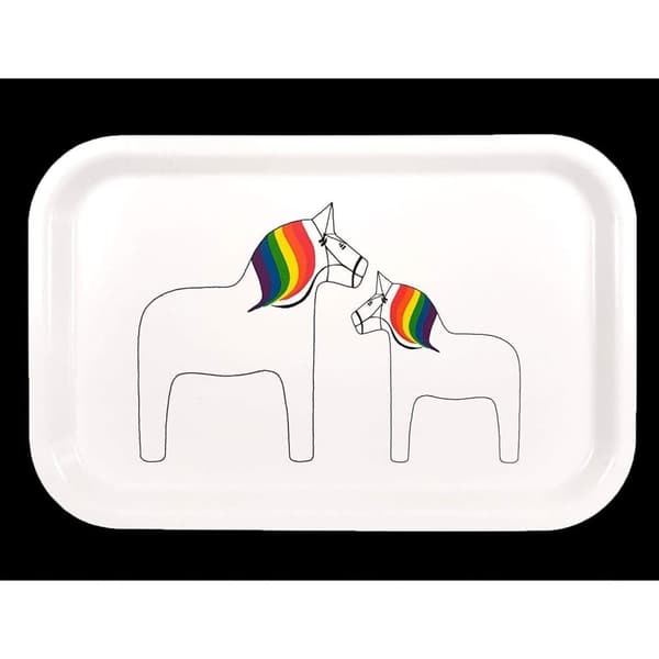 Pride Horse Bricka