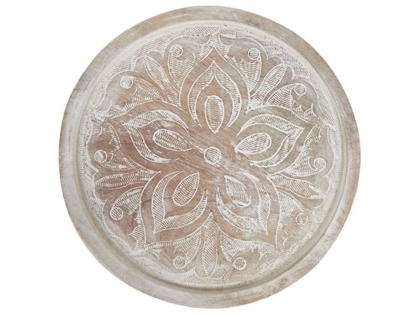 Glasklokke Lyst Træ ø 29 cm Kagefad med Fod Design Kageopsats med Låg Tilbehør Dessert Kageholder med Træbund