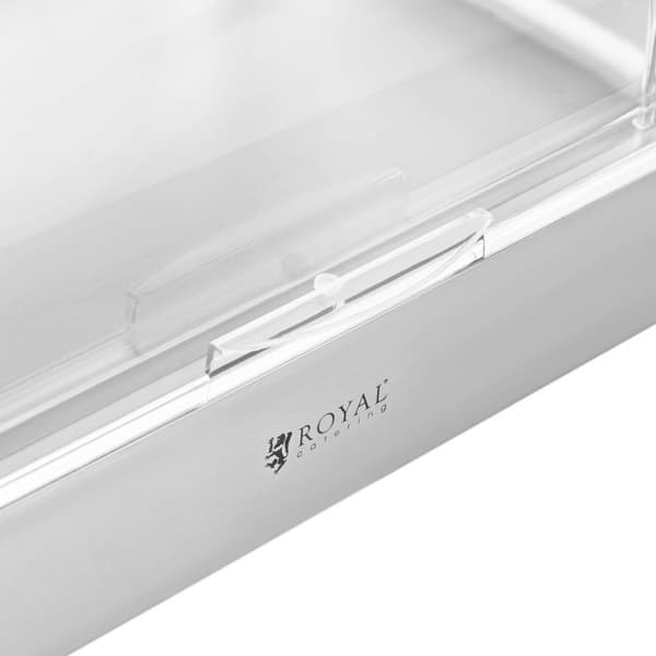 Aamiaisbuffet-näyttö rolltop-kannen kanssa GN 1/1 8,5 l