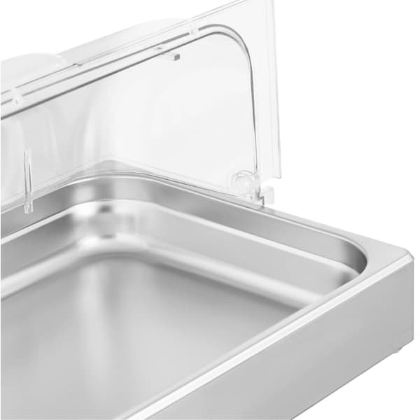 Aamiaisbuffet-näyttö rolltop-kannen kanssa GN 1/1 8,5 l