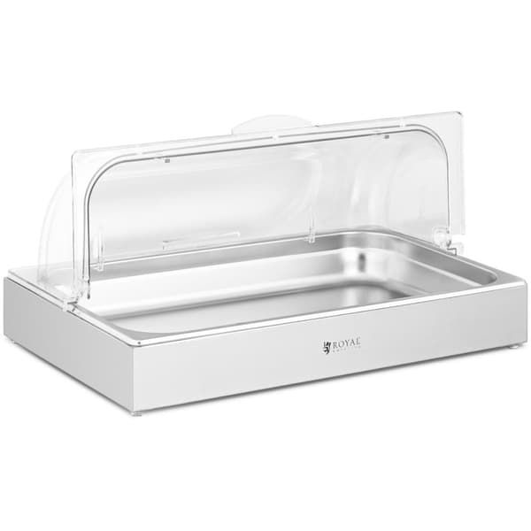 Aamiaisbuffet-näyttö rolltop-kannen kanssa GN 1/1 8,5 l