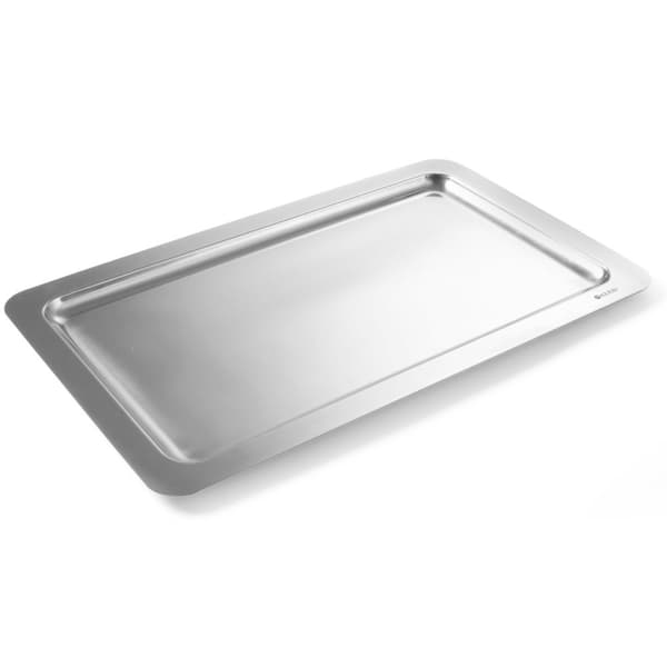 Udstillingsbakke, madtallerken med glat kant GN1/1, højde 10 mm - Hendi 807705