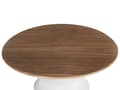 Miniatyrbilde 5 av 6: Kakefat Hvit Lyst tre Jern Stål 30 x 30 x 14 cm Rund form Rustikk og moderne stil Serviser Fat