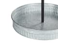 Miniatyrbillede 6 af 6: Kageopsats Sølv Jern ø 38 cm Moderne Kagestativ 2 Etagers Dessert Holder til Kager Cupcake Holder