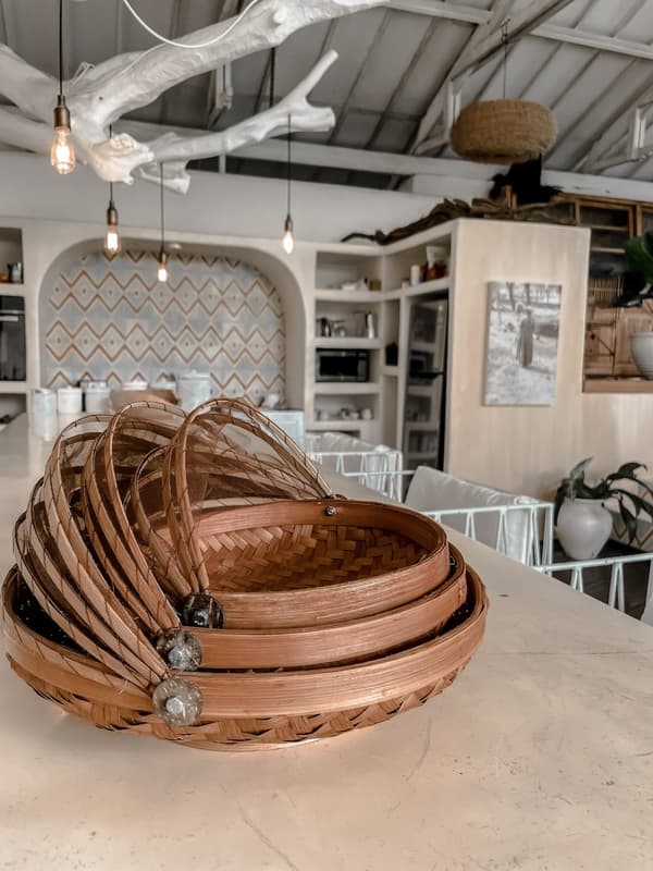 BAMBUSBAKKE ROYAL M BRUN