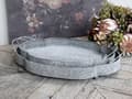 Pikkukuva 2 / 3: Brickor med handtag 2 st antik zink Chic Antique